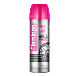 FLAMINGO CARCARE TECH WHEEL & RIM CLEANER, WHEEL GLOSS, WHEEL SHINE, F014, 500ML