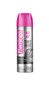 FLAMINGO CARCARE TECH TIR SHINE, TIRE CARE,TIRE GLOSS F010, 500ML